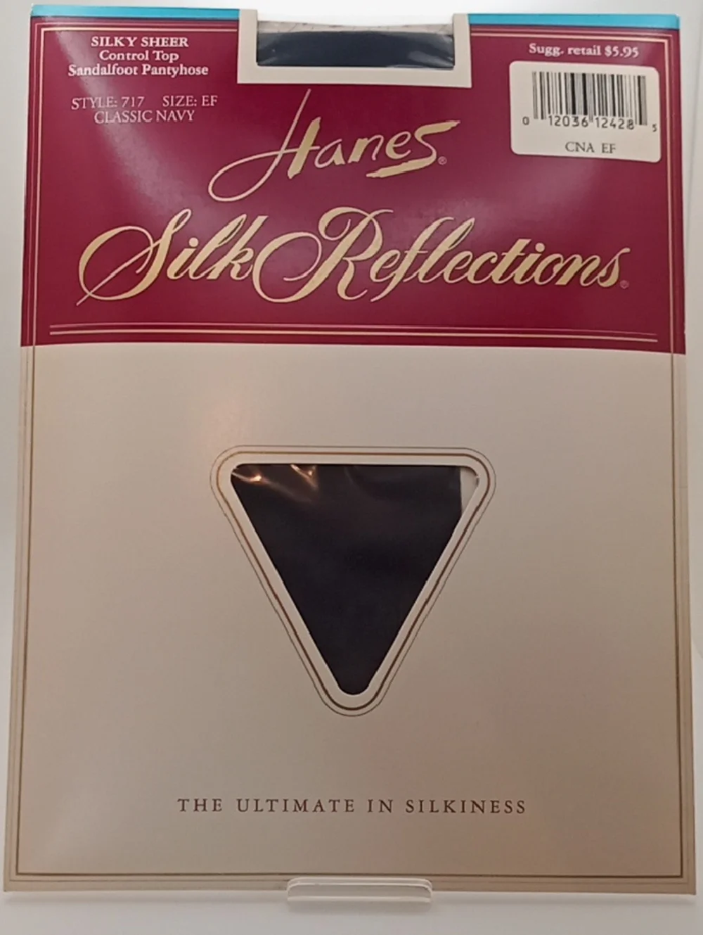 Bundle 3 for $15 Vintage Hanes Silky Sheer Pantyhose 715's Sz EF NOS!